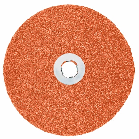 3M Fibre Disc, GL Quick Change, 4-1/2 in, 36+, 25/Bag, 100PK 787C