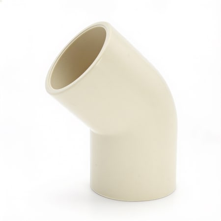 Supplygiant 3/4 Inch CPVC 45 Degree Elbow Socket x Socket Plumbing Fitting, 10PK DWGM2256-10-Pk