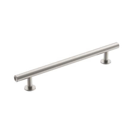 Amerock Radius 6-5/16 in 160 mm Center-to-Center Satin Nickel Cabinet Pull BP36867G10