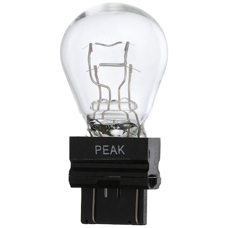 Eiko Indicator Light Bulb, 12.8/14 V, 28.5, 8.26 W, Incandescent Lamp, W2.5x16Q 4157LL-BPP