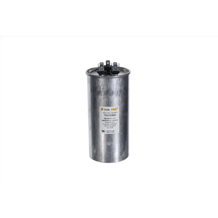 Titan Pro 80+5 MFD 440 V Round Run Capacitor TRCFD805