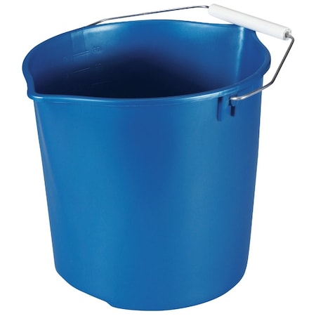 Rubbermaid Neat N Tidy 11 Qt. Royal Blue Bucket FG2963TPROYBL