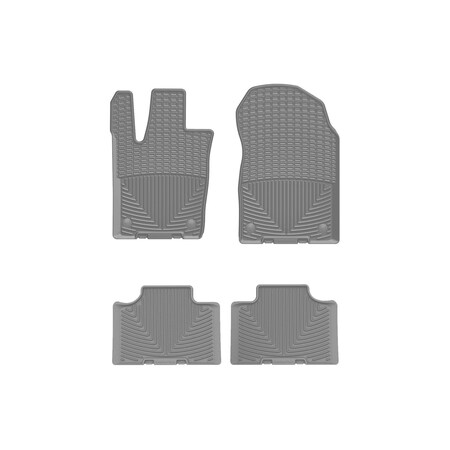 Weathertech Grey, Front and Rear All Weather Floor Mats W399GR-W585GR