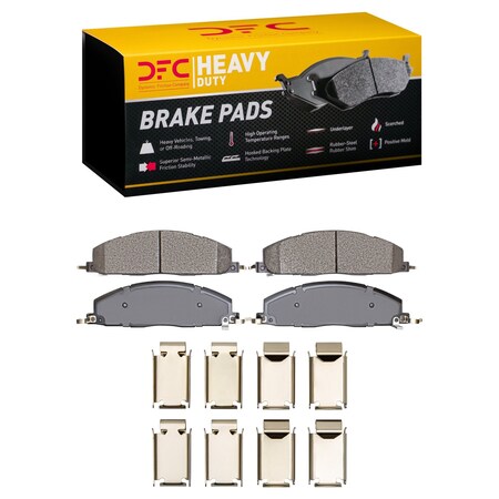 Dfc Heavy Duty Disc Brake Pad Set,  1214-1400-01