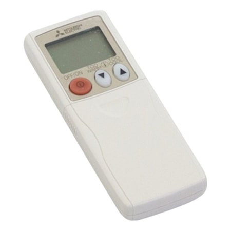 Mitsubishi Electric Handheld Remote Control, 3/4 in H, White U01A03426