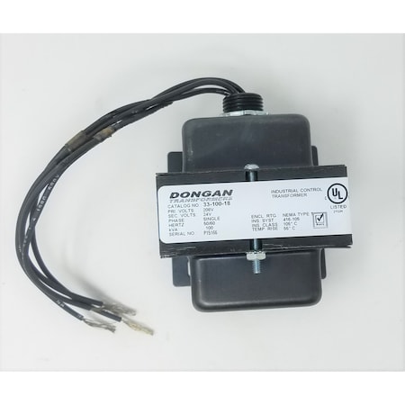 Dongan Transf 208/24V 100Va 33-100-18-U