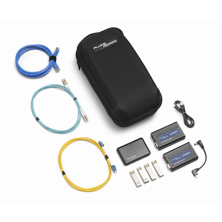 Fluke Networks Fiber Kit, Compatible with LinkIQ FMC-10G
