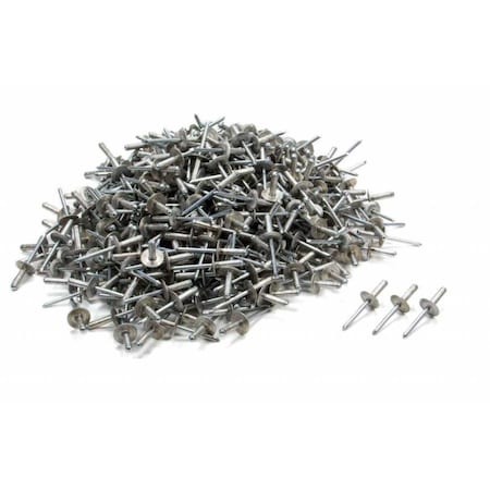 Five Star Mfg 816-500L Avex Rivets Large Head - 0.18 in., 500PK FIV816-500L