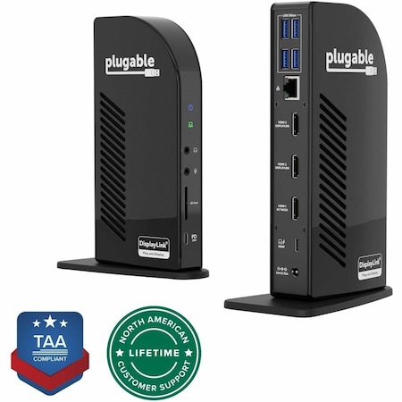 Plugable 13-IN-1 USBC 3MONITOR DKNG STN UD-ULTCDL