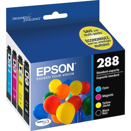 Epson 288 C M Y K 4Pk Ink XP430 T288120-BCS