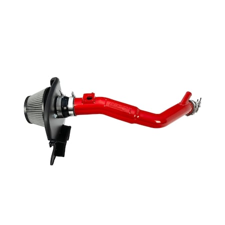 Hps Performance Air Intake Kit with Heat Shield, Red,  827-777R