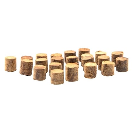Newalthlete 0.25 in. Teak Drain Plug, 20PK NE3701943