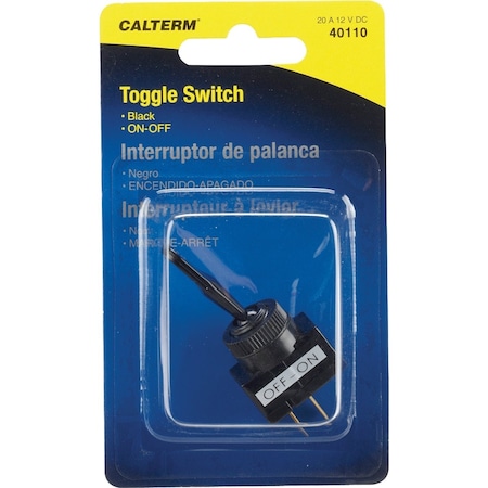 Calterm Duck Bill Male Blade 20A Toggle Switch 40110