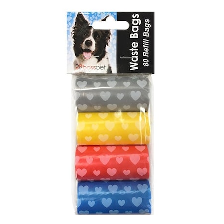 Orrco Dog Waste Bags Blk 80Pk 52112