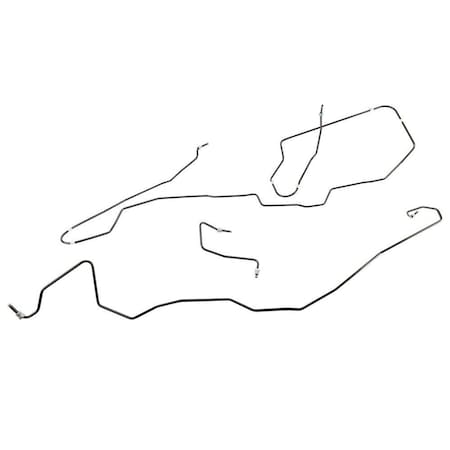 Acdelco PIPE KIT BRK, Brake Hydraulic Line Kit, 19419104