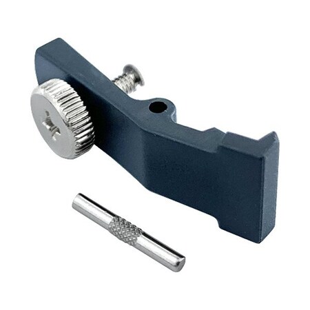 Banshee Screw Clip, 1 3/8 in H, 1/2 in W, Black IDHSARM-VOCSC