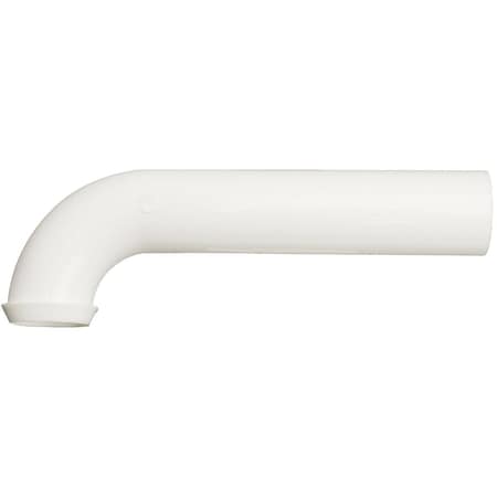 Do It Best 1-1/4'' x 7'' White Plastic Wall Tube DIB66-15W