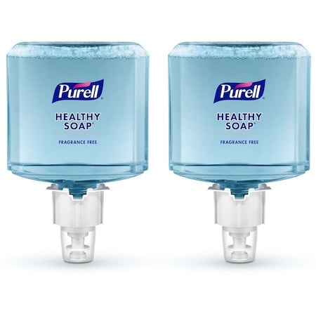 Purell Hand Soap, Series ES4, 1,200 mL, Foam, Fragrance Free, 2 PK 5072-02