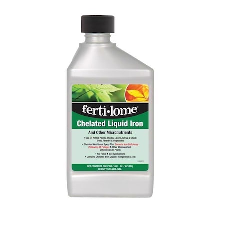 Ferti-Lome CHELATED LIQUID IRON AND OTHER MICRO NUTR Liquid All Purpose Plant Food 16 oz 10625