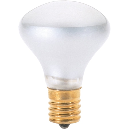 Satco 40W Clear Intermediate Base R14 Reflector Incandescent Floodlight Light Bulb S3215