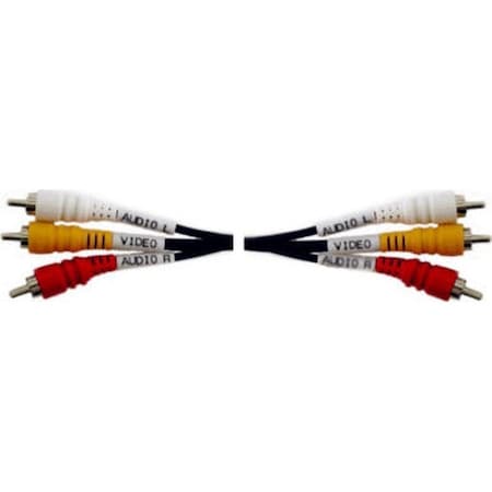 Hosa Composite AV Cable, RCA to RCA, 2 m VRA-302