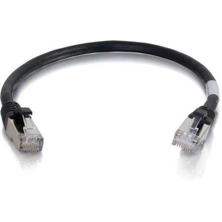 C2G 5FT CAT6 SNAGLESS STP CABLE-BLK 812