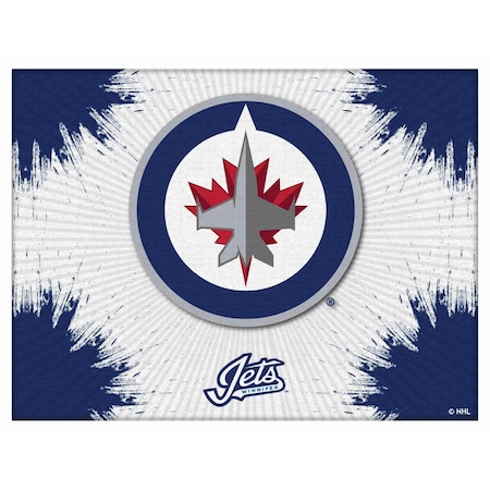 Holland Bar Stool Co Winnipeg Jets 24"x32" Canvas Wall Art LCnvs2432WinJet