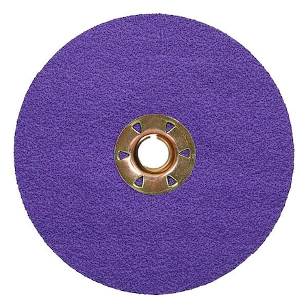 3M Cubitron Fiber Disc, Ceramic, 5 in Dia., PK25 7100349680