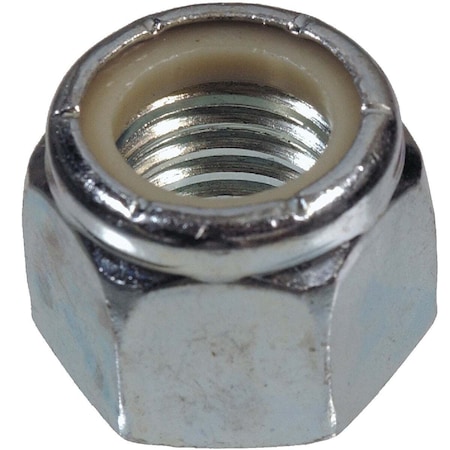 Hillman Nylon Lock Nut 1/4-20" Zinc-Plated Steel USS Zinc-Plated 180147