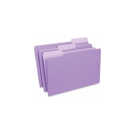 Universal File Folders, Violet, 100PK UNV15305