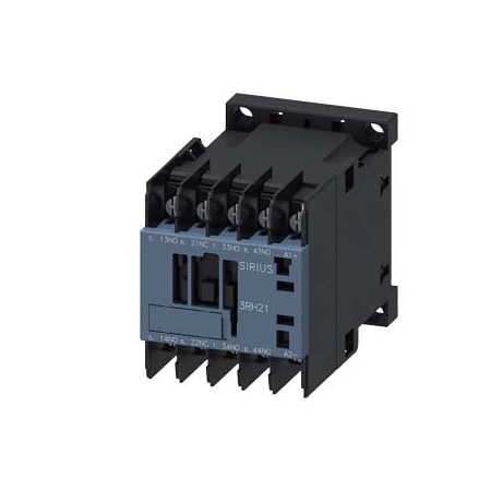 Siemens Contactor Relay 3NO+1NC DC 24V Ring Lug 3RH2131-4BB40