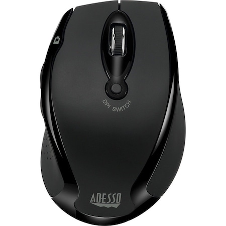 Adesso Wireless Ergo Desktop Mouse BK, IMOUSEM20B iMouse M20B