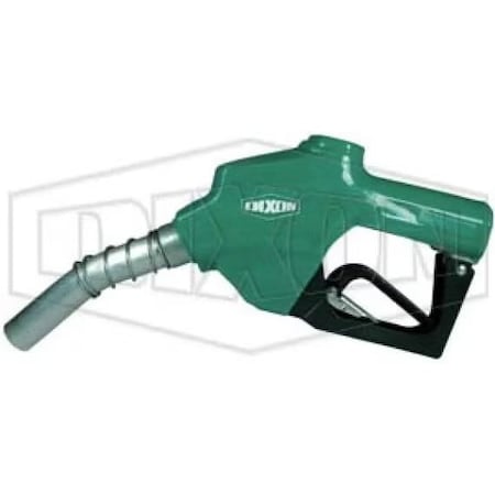Dixon FuelMaster High Flow Diesel Service Nozzle without Clip, 45 GPM, 1 in FNPT Inlet x 1-3/16 in spout DFN100SF-NC