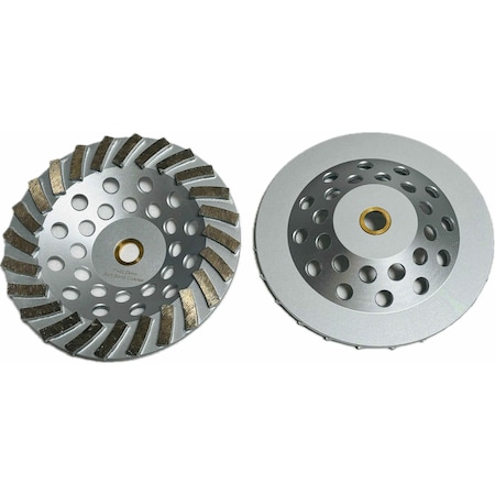 Vantage Product Turbo Segmented Cupwheel, Concrete Cutting, 7'', Medium STW724A3-M