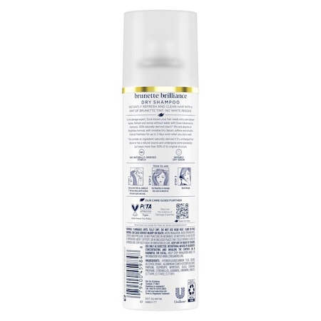 Dove Brunette Brilliance Advanced Dry Shampoo, 5 Ounce, 12PK 64777101