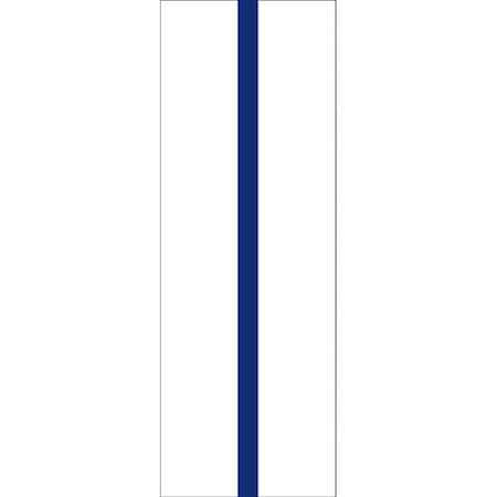 Tabbies 3" ERASBLE WRITE-ON INDEX TABS, BLUE, 3"W - 1/2" TAB EXTENSION, 8 TABS/PACK, 10 PACKS/BOX, 10PK 58907