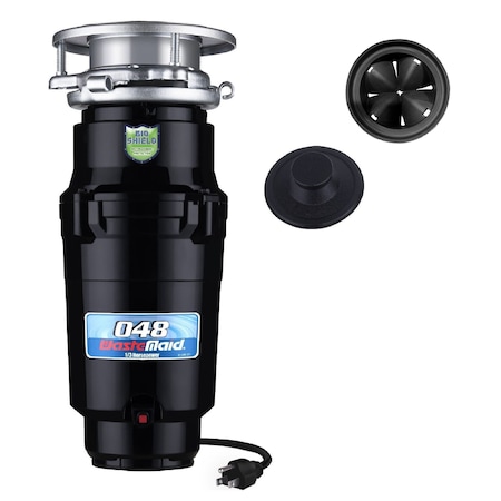 Wastemaid 1/3 HP Garbage Disposal Anti-Jam and Corrosion Proof with Odor Guard 10-US-WM-048-3B