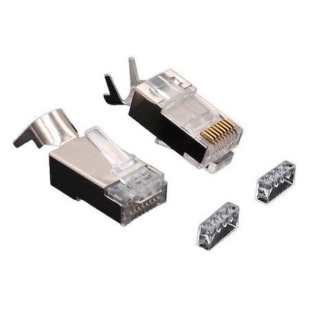 Triplett High Speed, Pass-Thru Connector, PK 100 CAT7-HSPJAR