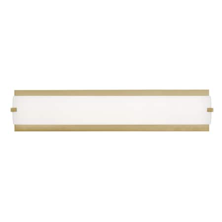 Afx Axel LED Bath/Vanity Light - 48" W -Satin Brass AXLV4804LAJUDSB