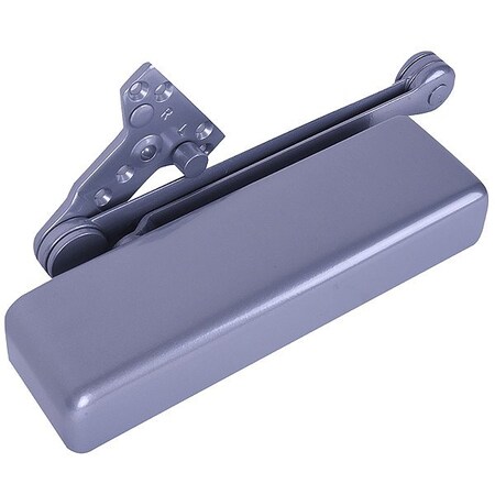Lcn Door Closers, Non-Hold Open, Gray, Left-Handed 4211-CUSH LH 689