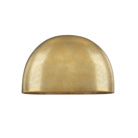 Hudson Valley Lighting Diggs 1 Light Wall Sconce 8.25 In. Aged Brass 1505-AGB