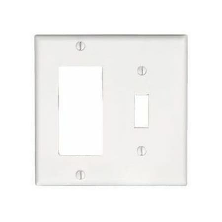 Leviton Combination Wallplate SJ126-40