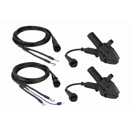 Megger KL2-C Insulated Kelvin Clip Lead, 3 M 1006-461