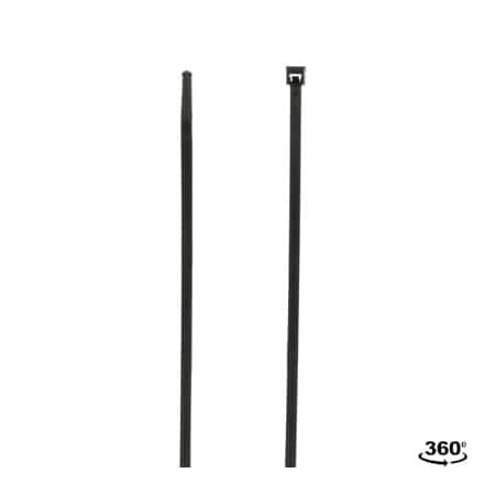 Abb CABLE TIE 50LB 14 UV BLK 1-PC DIST, 100PK L-14-50-0-C