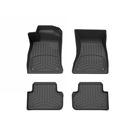 Weathertech Black, Front and Rear FloorLiner HP 449371-449072IM