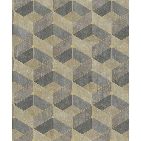 Advantage Muir Neutral Geo Wallpaper 4082-382022