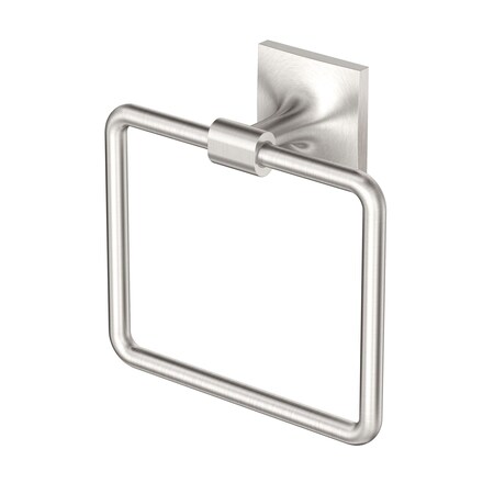 Gatco Waterline Towel Ring, Satin Nickel 5592