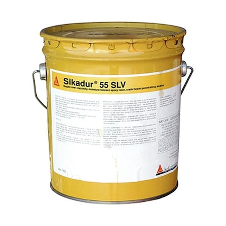 Sika Two-Comp Crack Filler, Liquid, 3 gal, Pail 648881