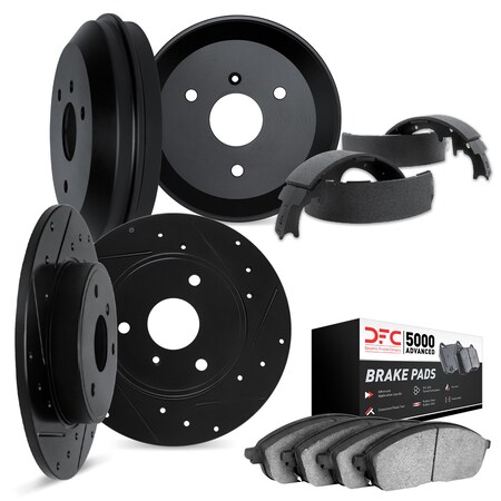 Dynamic Friction Co DFC Brake Kit 8504-63000