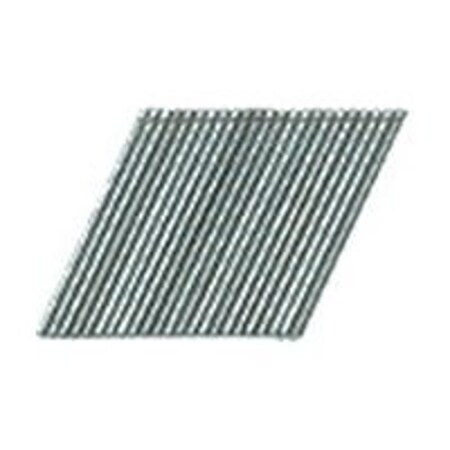 Pro-Fit Collated Finishing Nail, 1-1/2 in L, 15 ga, Electro Galvanized, Brad Head, 25 Degrees 635094